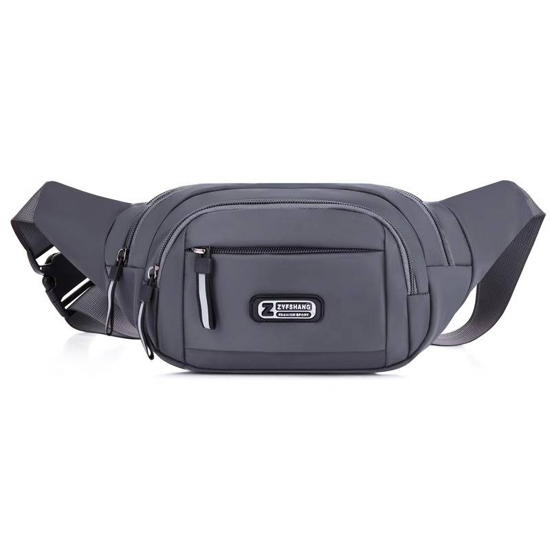 Wastebag business Wallet Outdoor men's thick canvas women's sports bag cross -chest bag running mountaineering waterproof fitness advanced