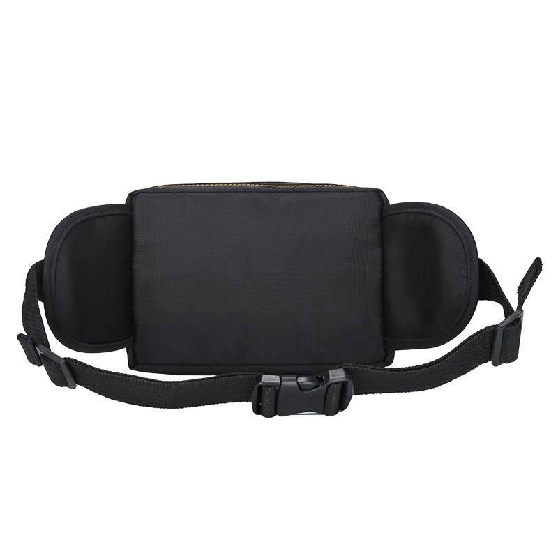 2021 spring new outdoor canvas bag leisure sports running bag men's mobile phone pocket manufacturer