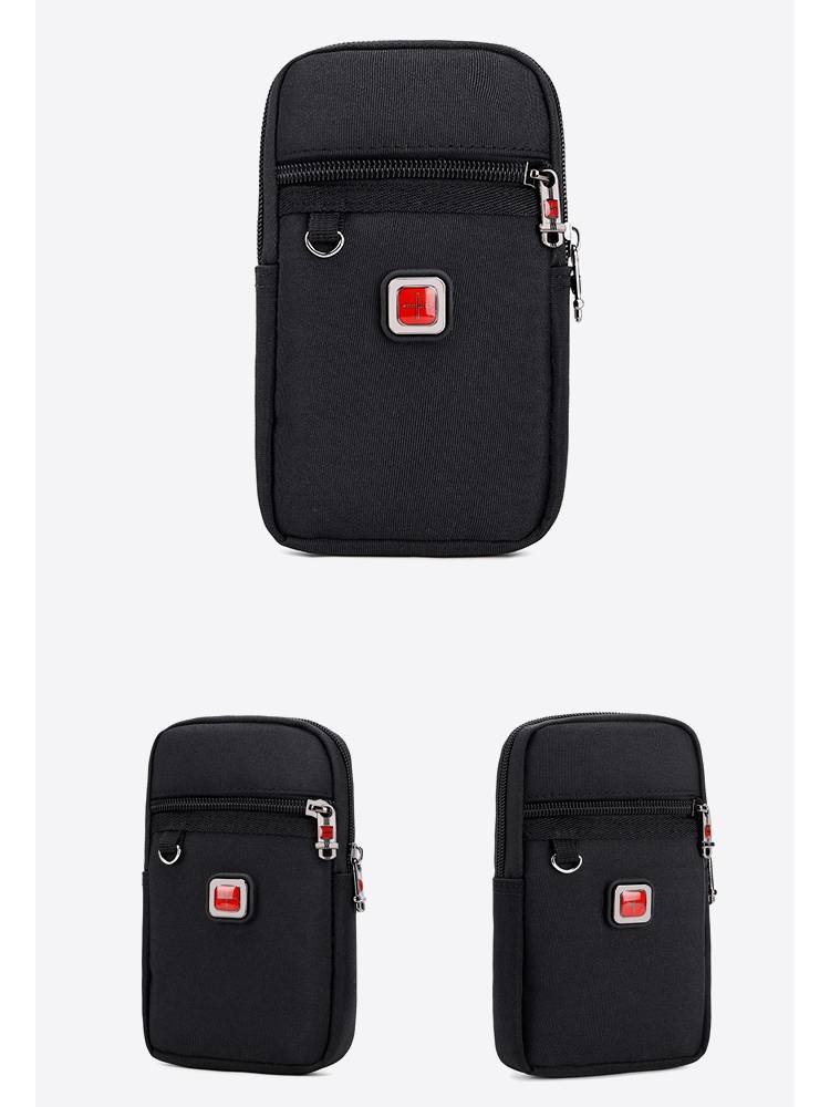 Swiss Army Knife mobile phone waist bag men wearing 5 -inch 6.5 -inch 7 -inch vertical multi -function sports running small shoulder bag