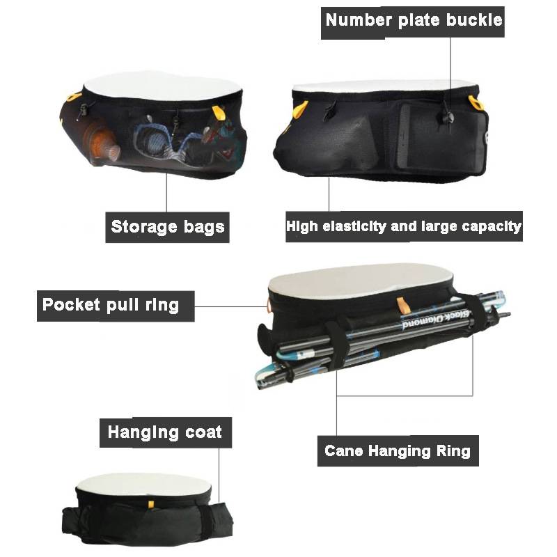 cross-border kettle packs of large-capacity marathon waist packs of running belt
