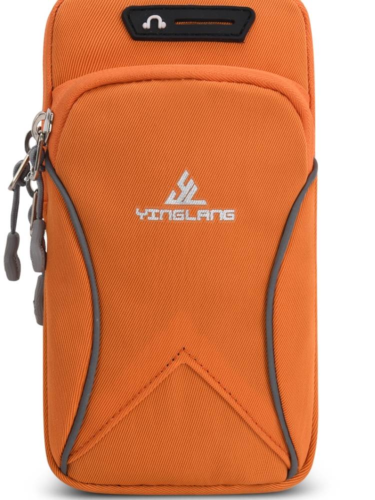 Run a new mobile arm bag with a multi-purpose fashioner man and woman slashing their waists with a gym bag