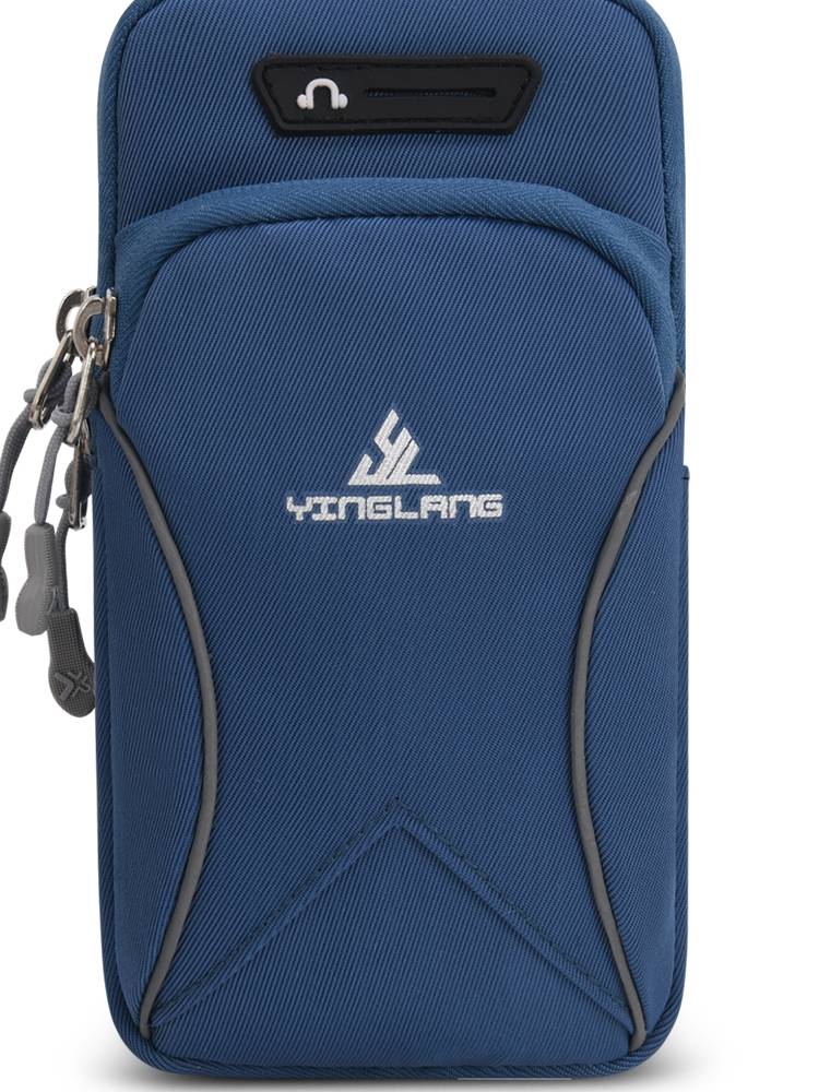 Run a new mobile arm bag with a multi-purpose fashioner man and woman slashing their waists with a gym bag