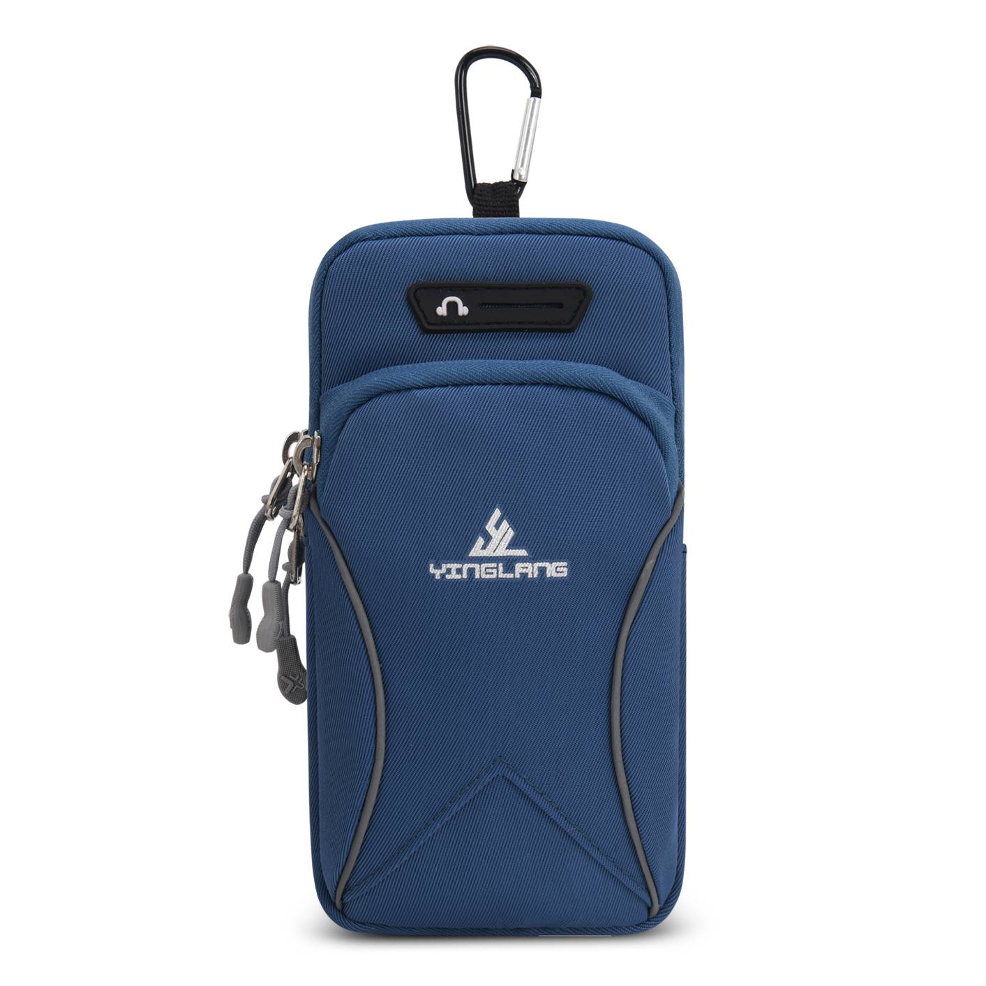 New sports mobile phone arm bag men's universal running mobile phone arm covers fitness handbag arm bag night running marathon bag
