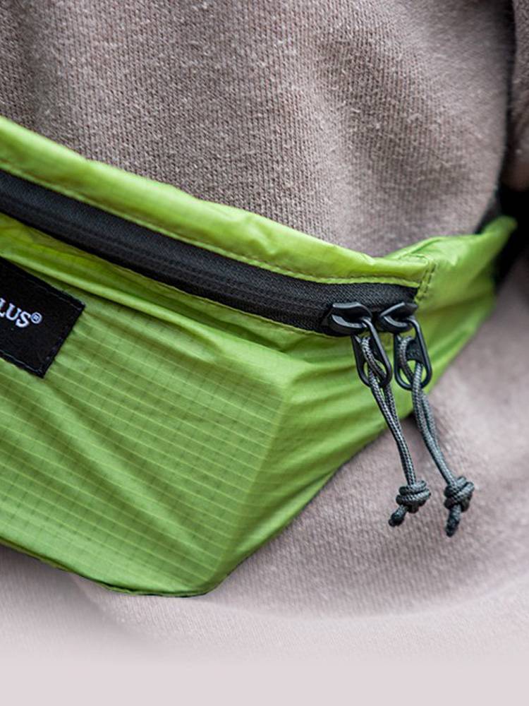 Outdoor portable folding skin waist bag waterproof lightweight lightweight travel sports running hiking anti -theft oblique crossbar men and women