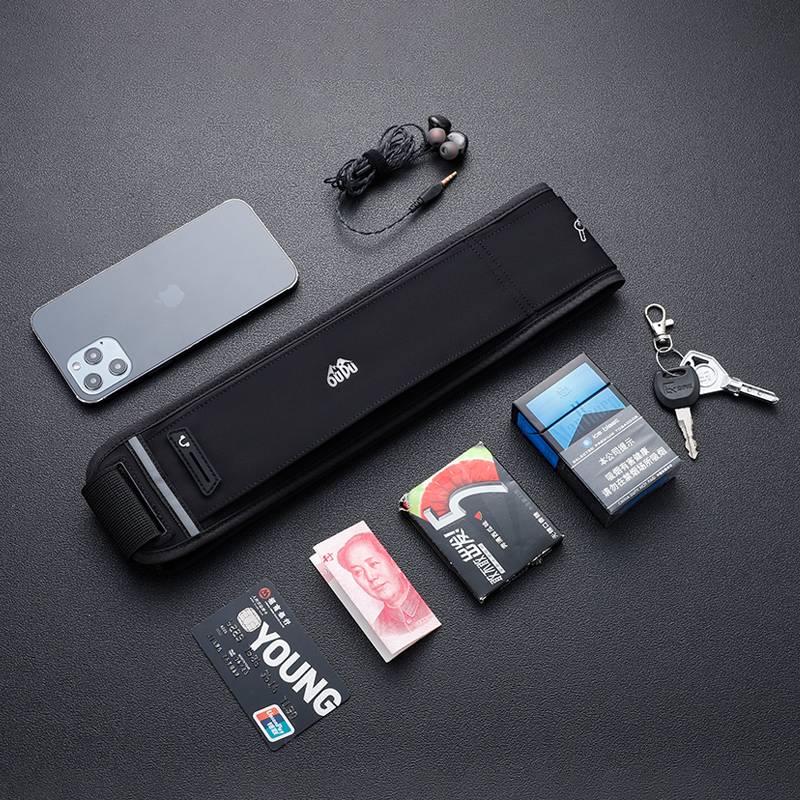 European monitoring new outdoor sports running kettle pocket bag men's universal multi -function ultra -light waterproof and breathable waistband bag