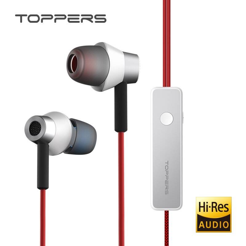 Toppers Active noise reduction headset E2 Enar -type sports running mobile phone earbuds noise reduction headset headset headset