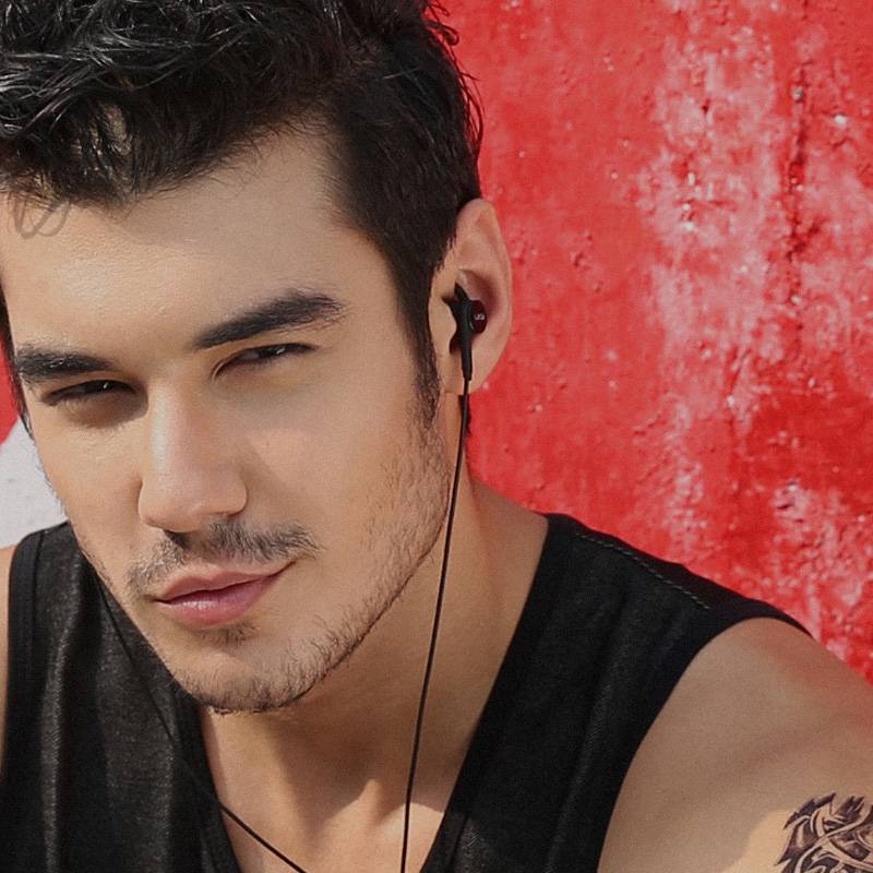 Yunshi BA-T7 moving iron circle iron dual-dynamic ring unit earphones in-ear heavily bass running UIISII