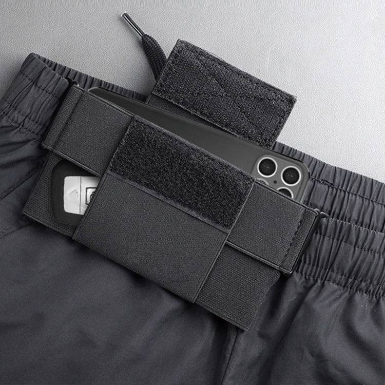 Invisible waistbags, outdoor exercise phone, sidewalking pants, back-to-side gym
