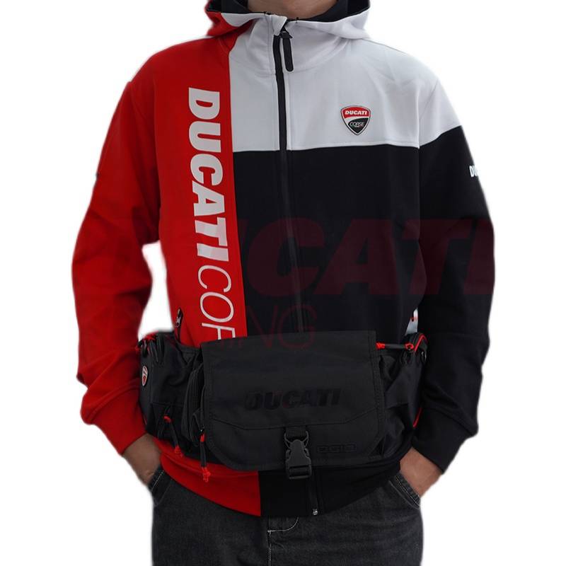DUCATI Ducati waist bag big Redline P1 sports waterproof leisure cycling messenger practical multi -layer storage