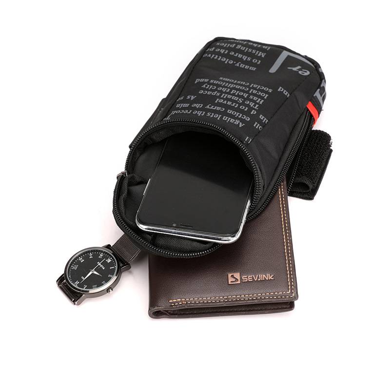 New outdoor running arm bag men's and female sports morning running fitness mobile phone arm bag thin wrist bag mobile phone bag