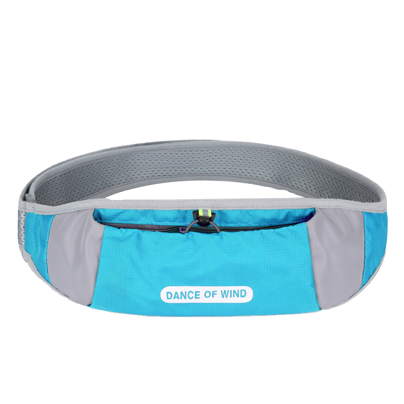 Light, invisible belts, running outdoors