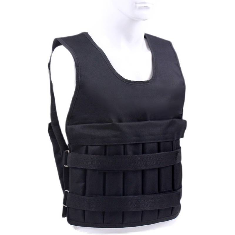 Men and women's load back E heart can adjust weight of weight -breathable stealth loading device, running sand bag vest back