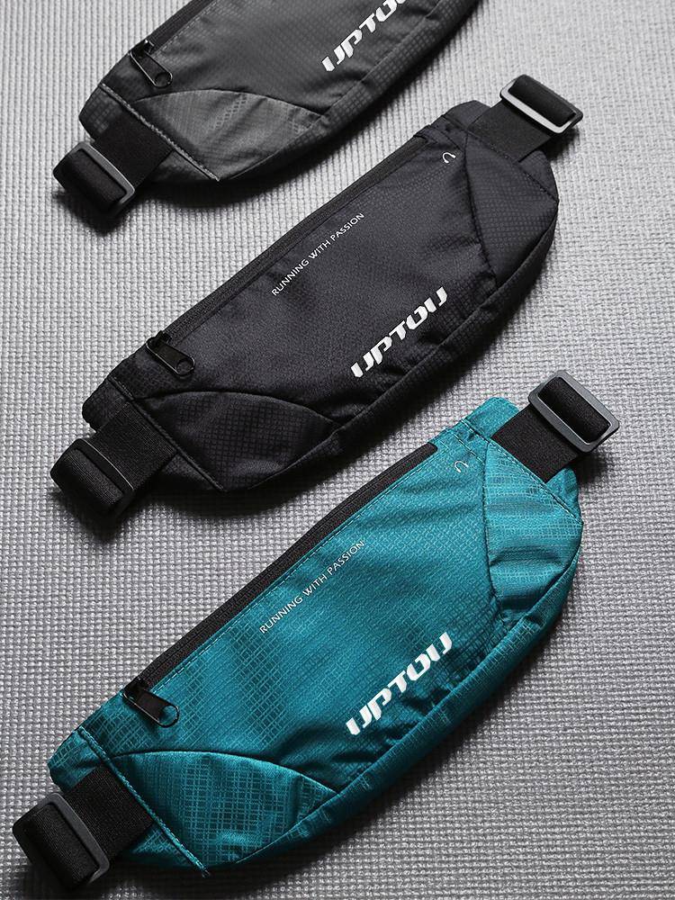 Japanese sports waist bag female lightweight invisible outdoor running fitness multi -functional waterproof large -capacity mobile phone bag men's model