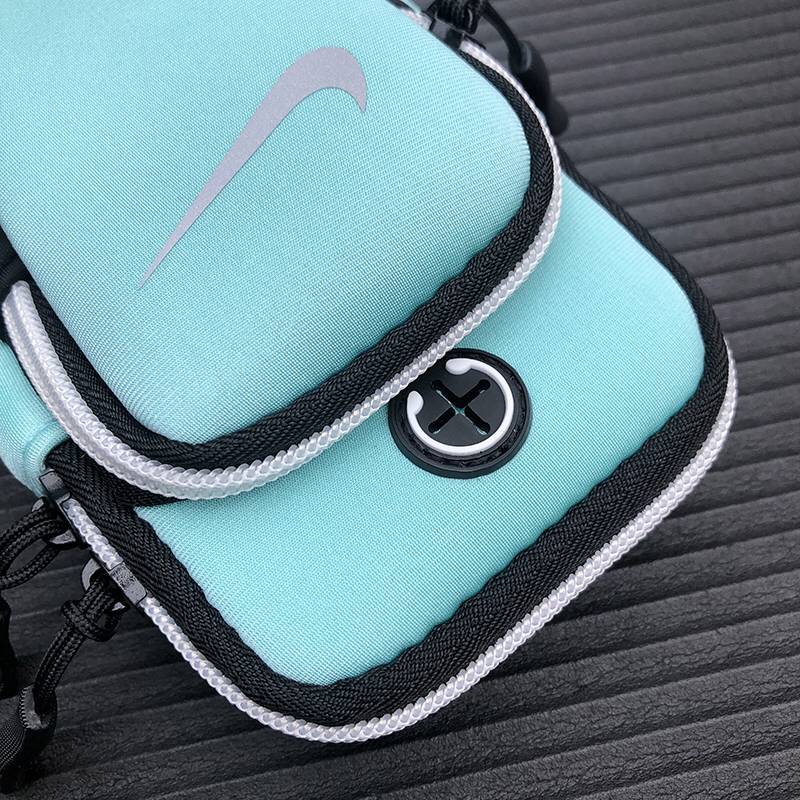 Nike/Nike running mobile phone arm bag men's fitness equipment wrist bag sports mobile phone arm cover genuine universal