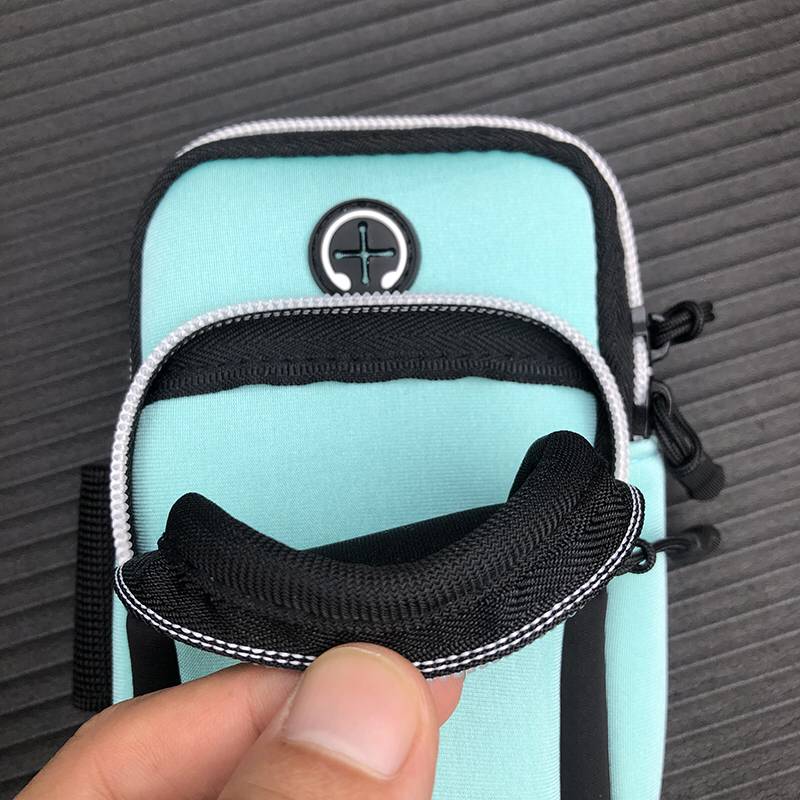 Nike/Nike running mobile phone arm bag men's fitness equipment wrist bag sports mobile phone arm cover genuine universal