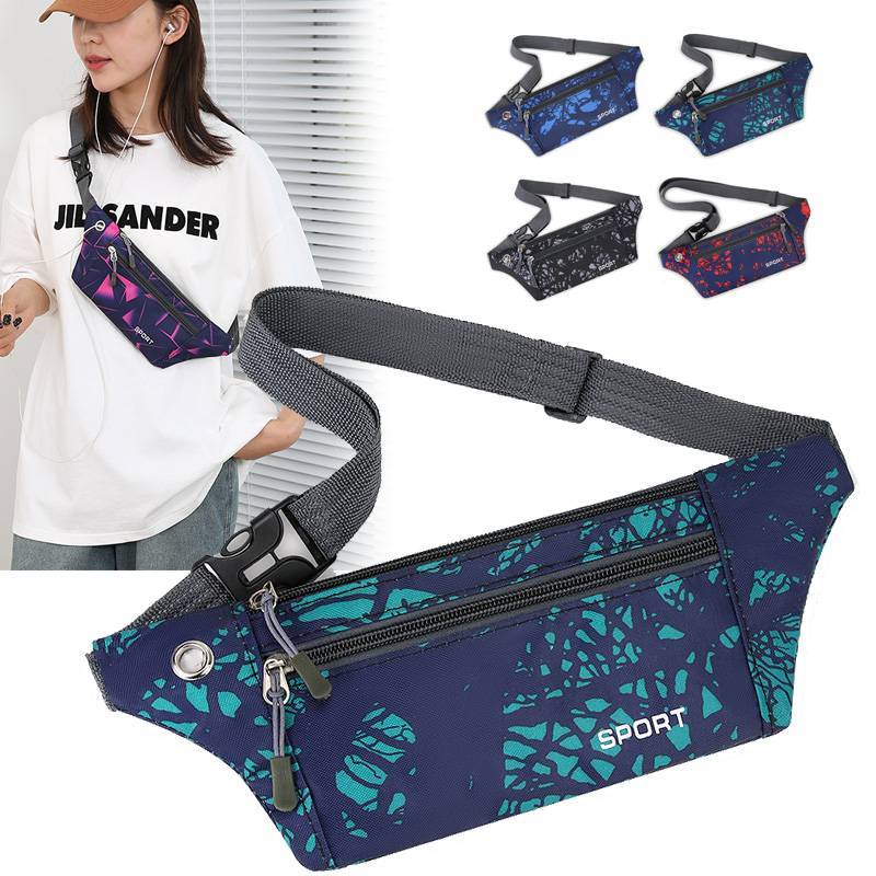 The new invisible personal male lady multi -functional waist bag outdoor running equipment sports waist bag fitness mobile phone bag