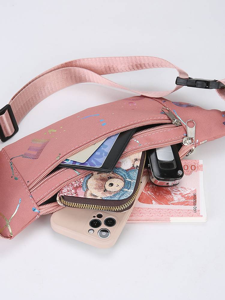 Running phone bag, sports bag, gym bag, raccoon, raccoon, and waterproof belt