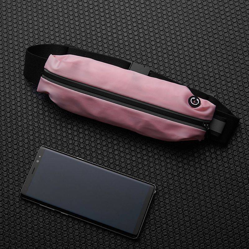 A running waist bag, a gym bag, an outdoor sports cell bag, and a light waterproof belt