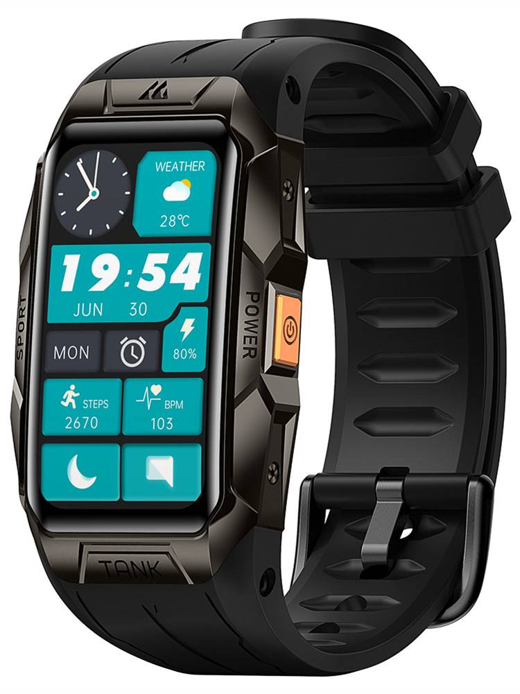 KOSPET professional sports watch TANK series X1 smart outdoor 10ATM waterproof heart rate blood oxygen blood pressure sleep monitoring cycling swimming running men's universal multi -function bracelet