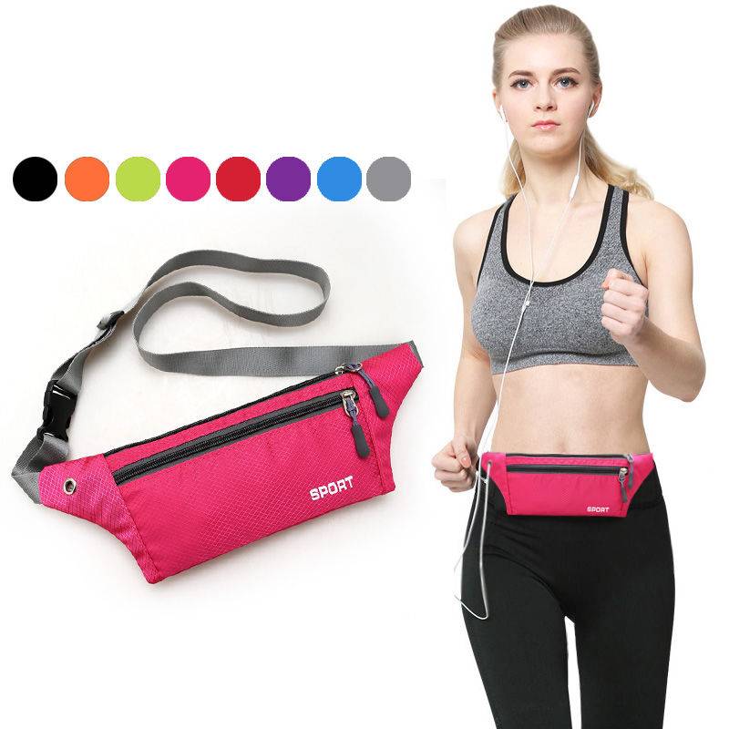 Variety sports pocket bag men's running mobile phone bag lights and invisible fitness equipment shoulder mesengers small chest bag