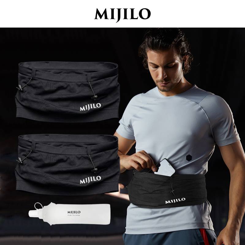 Mikelo Mijilo professional running waist bag marathon light sports belt multi -function mobile phone bag men's and women's models