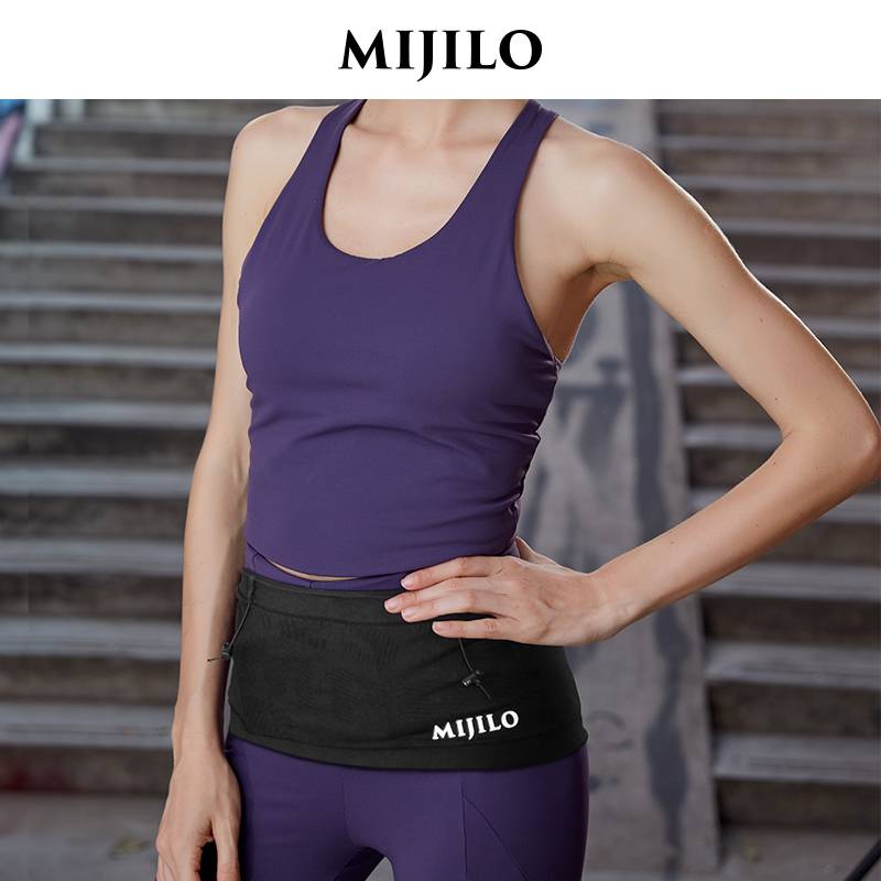 Mikelo Mijilo professional running waist bag marathon light sports belt multi -function mobile phone bag men's and women's models