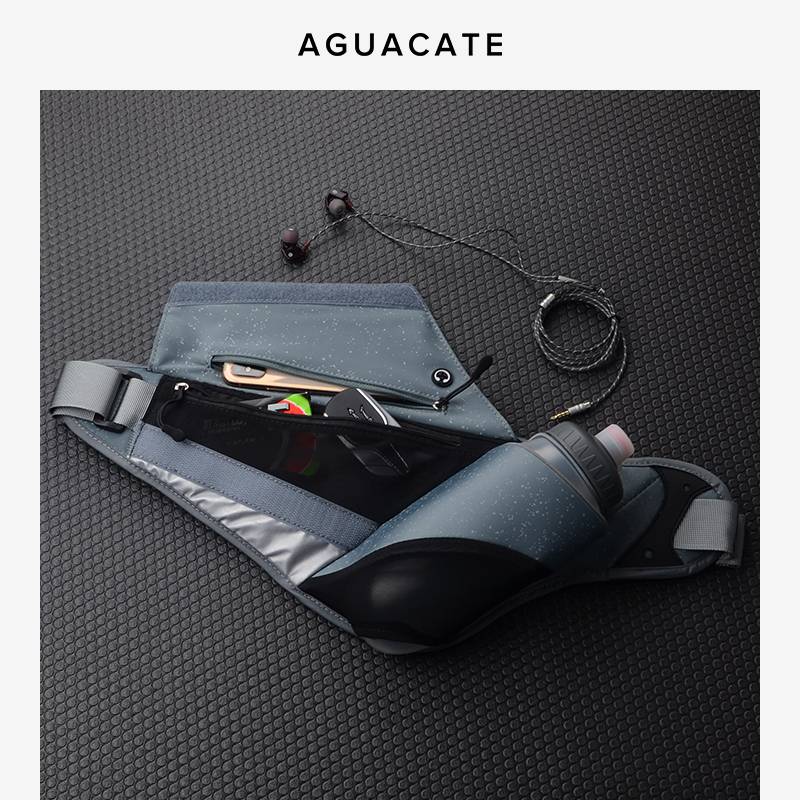 AGUACATE mobile phone pins outdoor marathon equipment sports mobile bag men's and women's fitness water pot bag