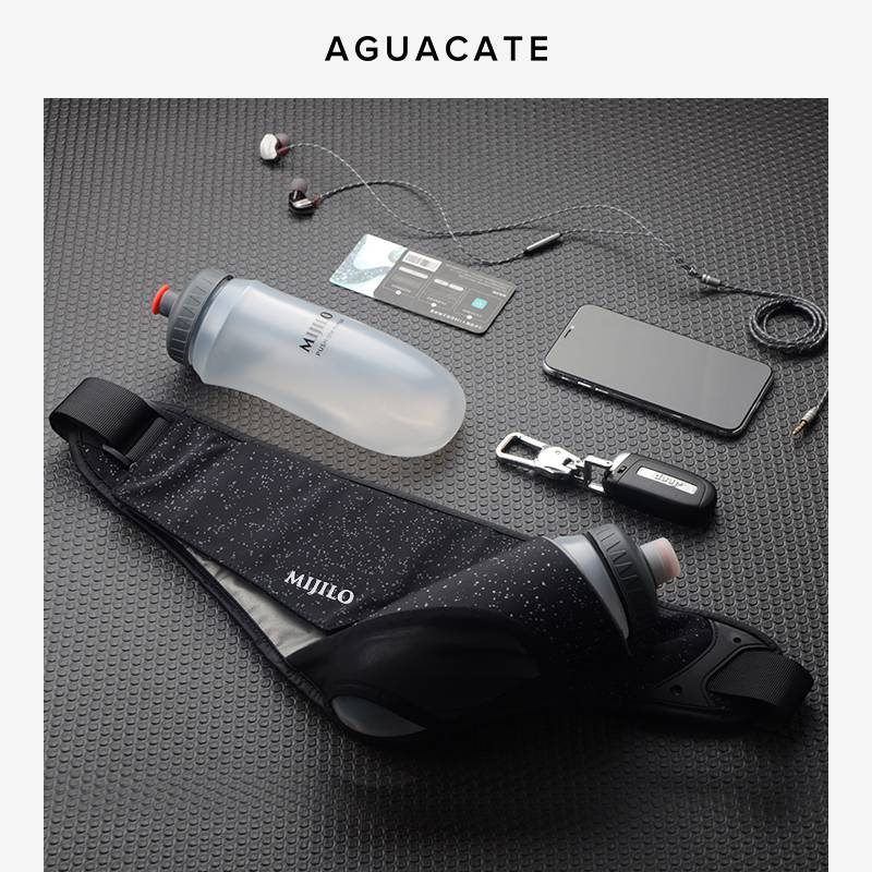AGUACATE mobile phone pins outdoor marathon equipment sports mobile bag men's and women's fitness water pot bag