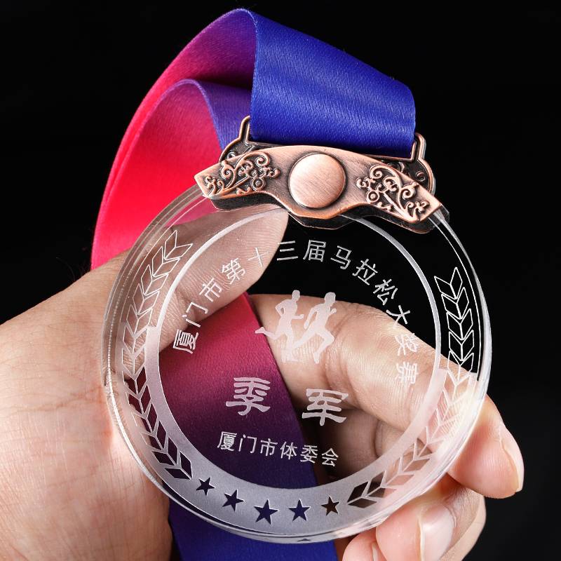 Crystal Metal Model Model Customized Running Football Basketball Children's Games Competition Award Territory Certificate Merchants Customized Gold, Silver Copper Competition Awards