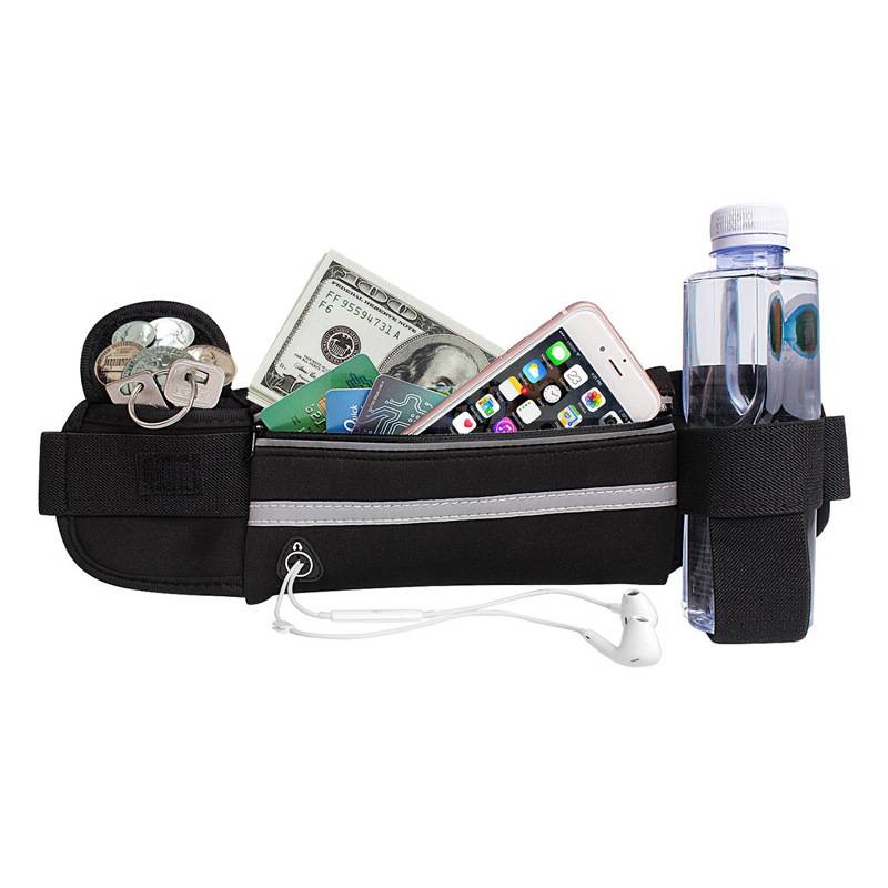 Can be equipped with a bonetle waist bag outdoor sports waist bag fitness running pocket waterproof waterproof and anti -sweat -proof mobile phone to store the waist bag