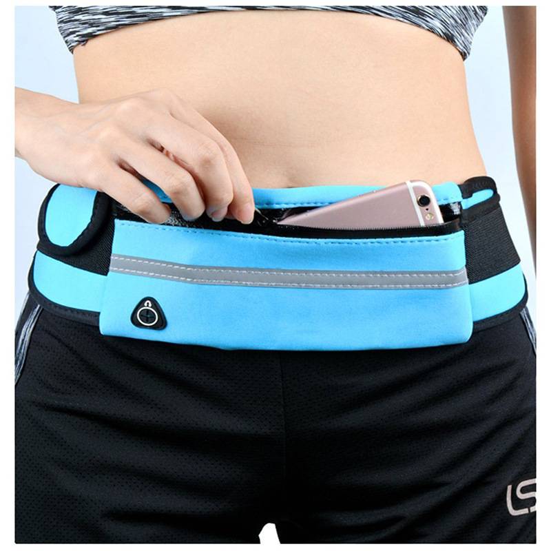 Can be equipped with a bonetle waist bag outdoor sports waist bag fitness running pocket waterproof waterproof and anti -sweat -proof mobile phone to store the waist bag