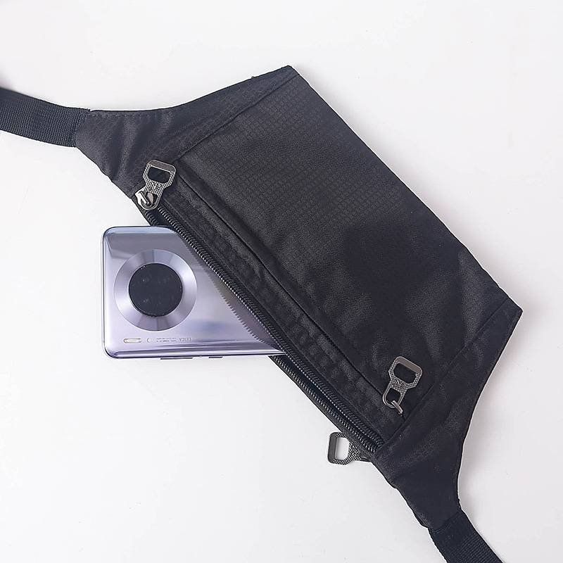 2024 sports pocket men's running mobile phone bag small lightweight invisible durable fitness shoulder mesengers chest bag