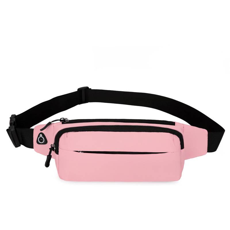 A sports waist bag, a run-in-the-morning bag, with a light waterproof and invisible belt