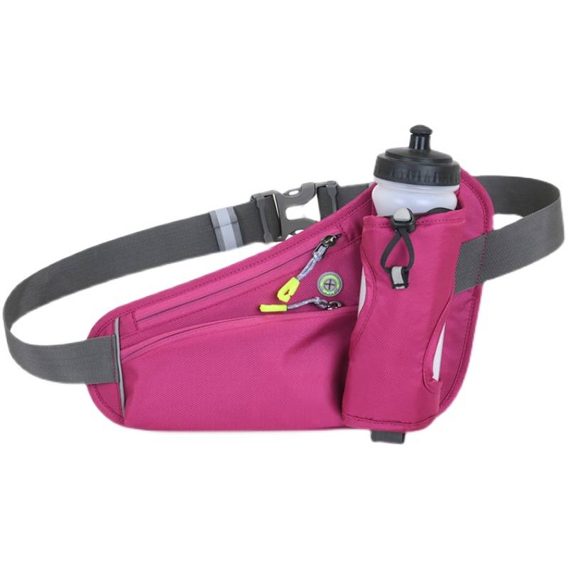 Outdoor running sports Multifunctional kettle waist bag anti -splashing sticker, night running equipment leisure travel mountaineering