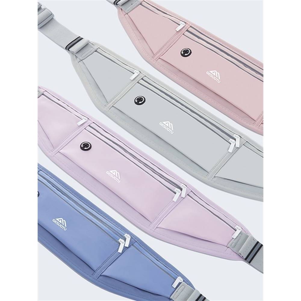 Fitness running waist bag mobile phone bag men's and women's fitting outdoor equipment waterproof, light macroscopy fitness small belt bag
