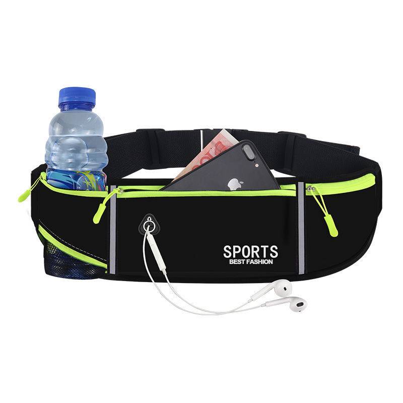 New multi -function running pocket bag men and women's sports bag ultra -thin kettle bag outdoor fitness bag