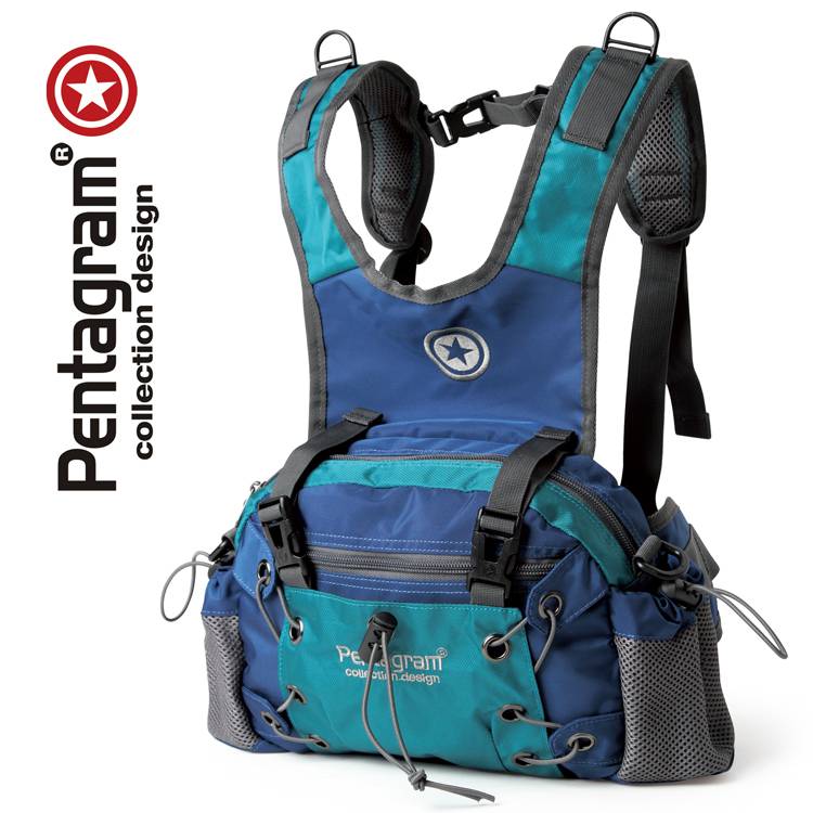 Promotion men and women Pentagram Pentagon multifunctional pocket leisure sports climbing backpack