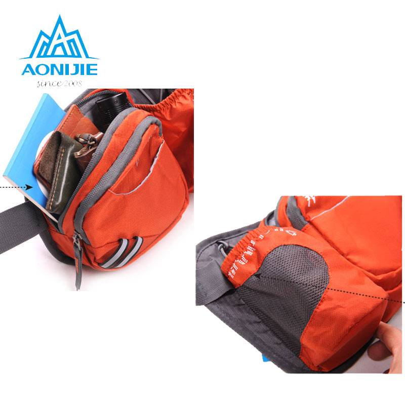 Outdoor sports riding kettle pocket bag off -country marathon running mobile phone waist bag waterproof mountaineering water cup bag