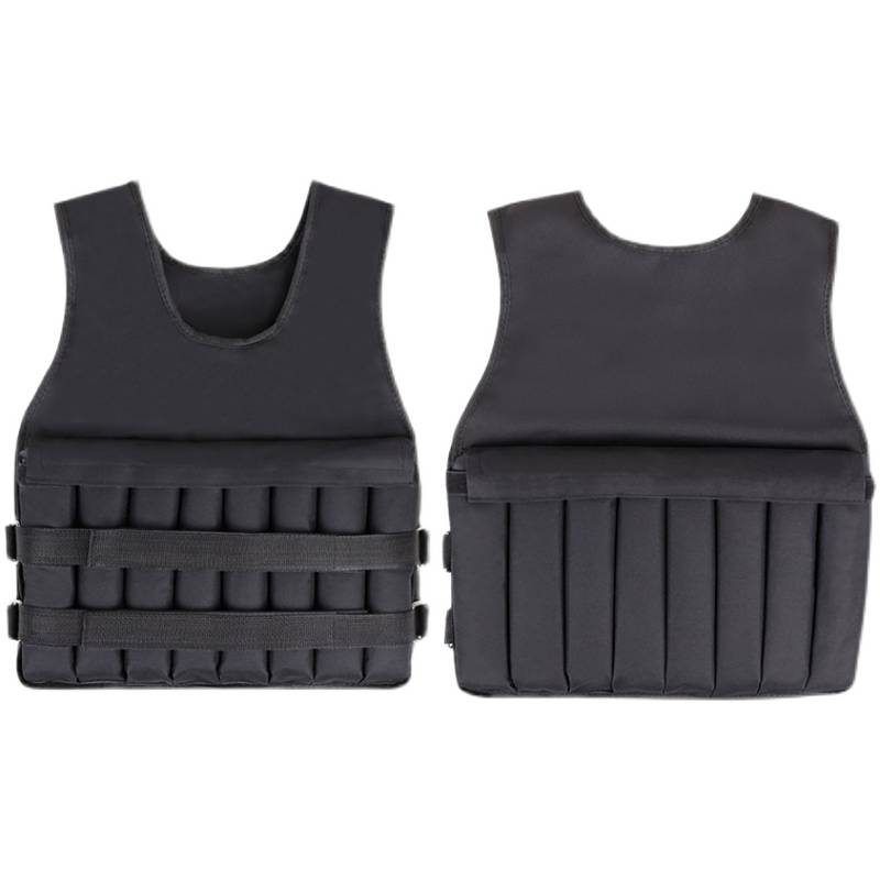Men and women's weight vest adjustable weight Sand breathable stealth loading equipment Dress running sand z bag vest back