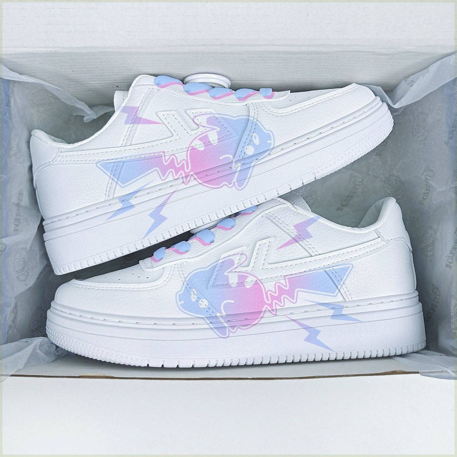 Returning men's shoes 2024 Summer new hand -painted original little white shoes casual shoes fashion lightweight couple shoes sports shoes