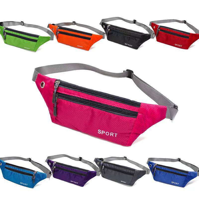 New sports equipment men's waist bag outdoor stickers running waterproof mobile phone bag high elastic belt bag bag bag