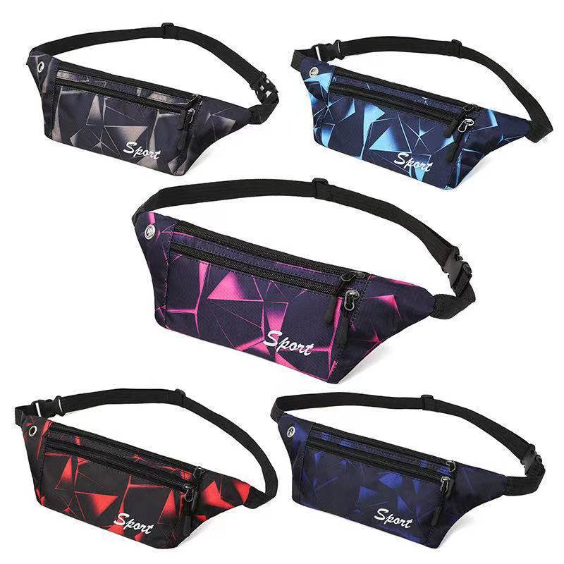 New sports equipment men's waist bag outdoor stickers running waterproof mobile phone bag high elastic belt bag bag bag