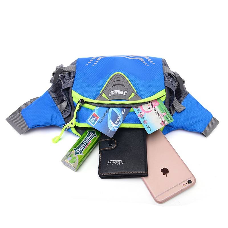 The new pocket bag men and women universal large -capacity sports waist bag leisure running pocket waterproof multi -function riding pocket