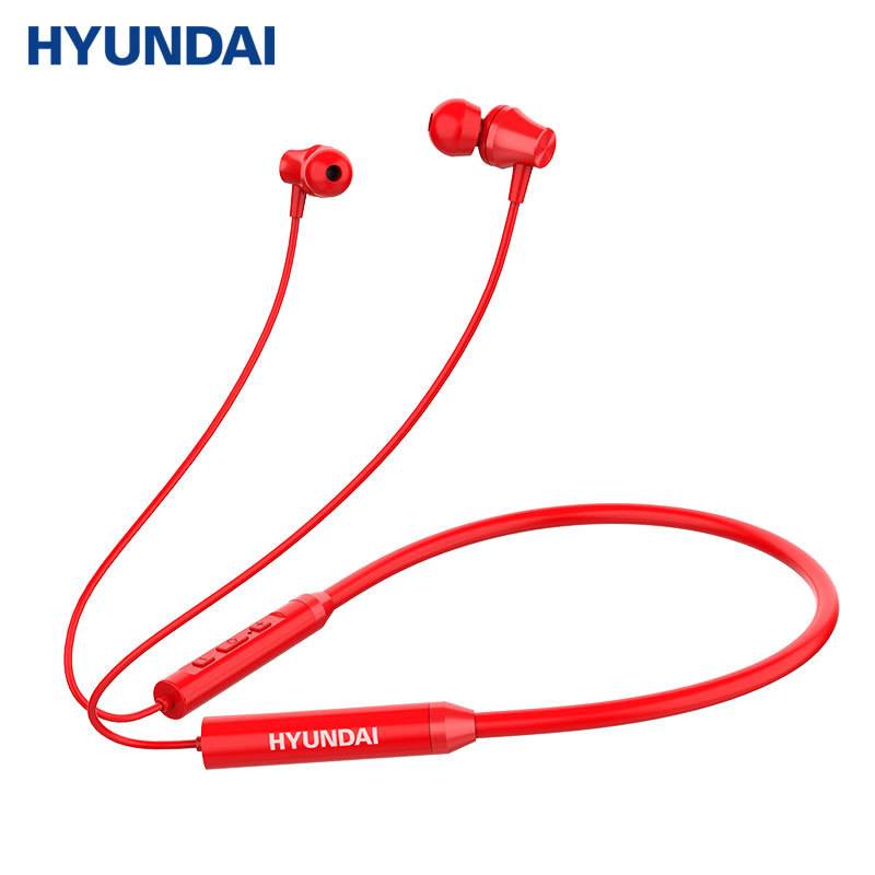 Hyundai/Hyundai Q6 neck -mounted Bluetooth headset noise reduction, comfortable high -end waterproof wireless sports headset running