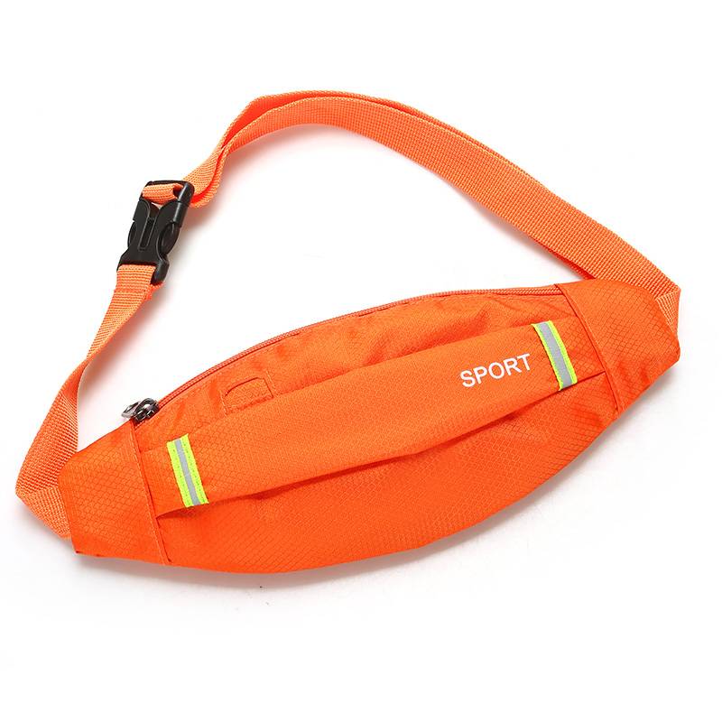 Multifunctional Japanese and Korean waist bag women's bag mobile phone bag run marathon fitness bag ultra -thin invisible belt waterproof chest bag