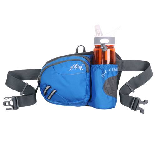 Outdoor sports running with a pot seat pocket bag men and women leisure riding climbing climbing, kettle pocket hip bag Korean version