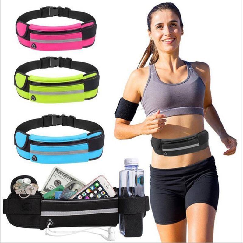 A multi-purpose waterproof personal phone bag with sports and physical fitness for men and women in the morning