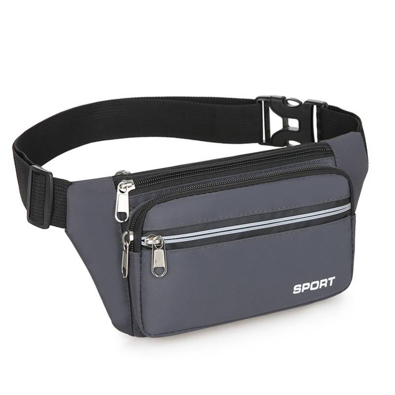 Women's waist bag multi -layer mobile phone bag new men's anti -chest coin bag shoulder bag sports outdoor running business chest bag