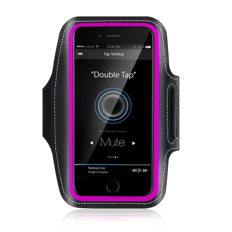 a running mobile arm bag for men and women, a gym arm bag for apples, an arm bag for apples