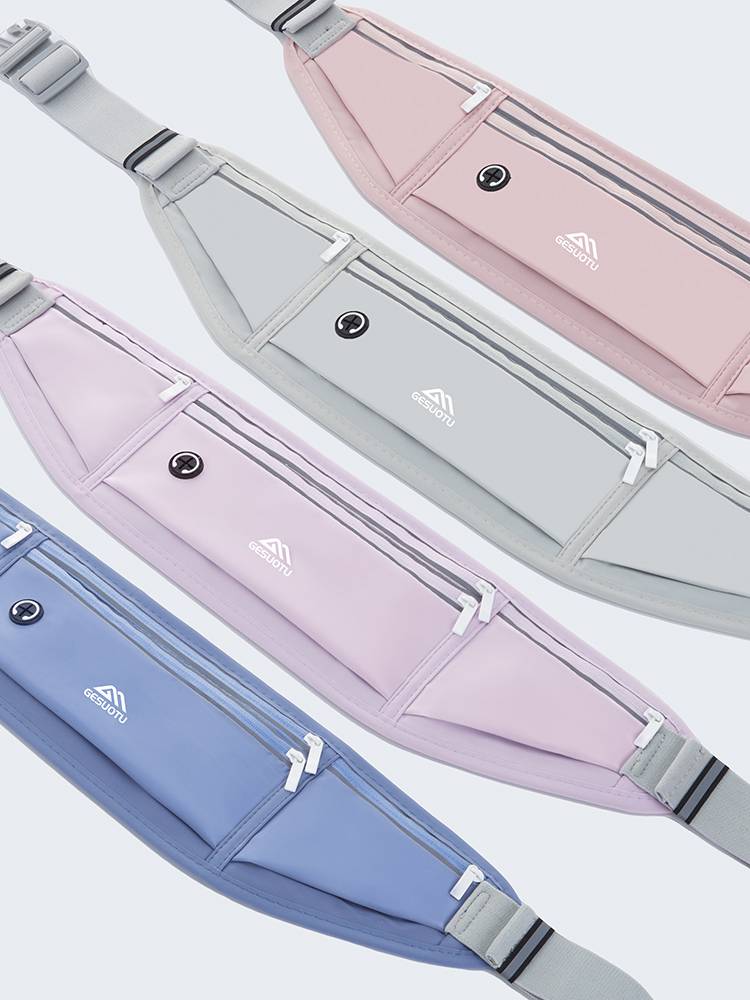 Mobile phone waist bag running, fitness waterproof sports outdoor pocket multi -function morning run, portable and invisible belt